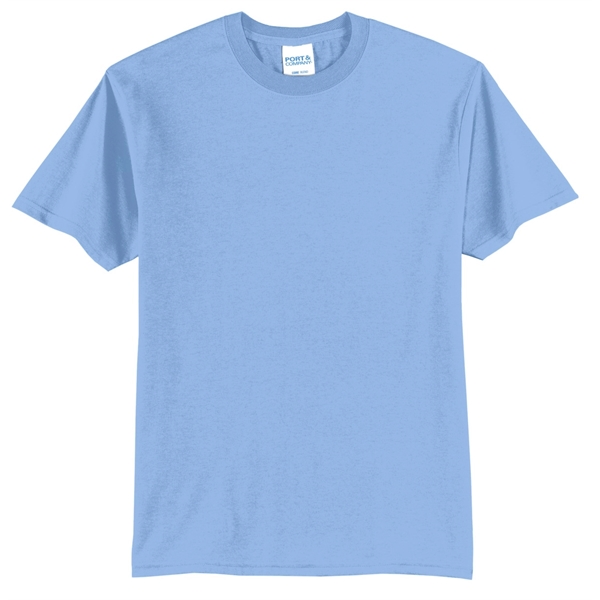 Port & Company Tall Core Blend Tee. - Port & Company Tall Core Blend Tee. - Image 14 of 115