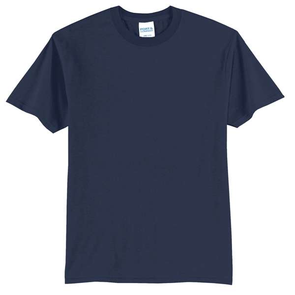 Port & Company Tall Core Blend Tee. - Port & Company Tall Core Blend Tee. - Image 34 of 115