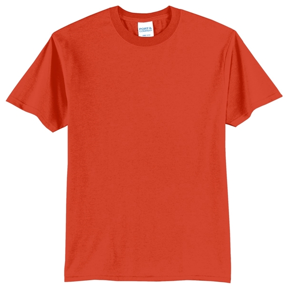 Port & Company Tall Core Blend Tee. - Port & Company Tall Core Blend Tee. - Image 36 of 115