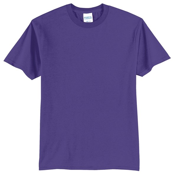 Port & Company Tall Core Blend Tee. - Port & Company Tall Core Blend Tee. - Image 38 of 115