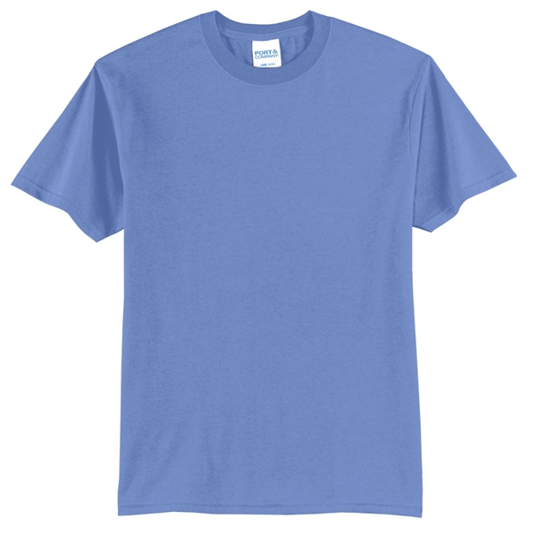Port & Company Tall Core Blend Tee. - Port & Company Tall Core Blend Tee. - Image 70 of 115