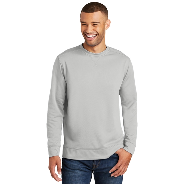 Port & Company Performance Fleece Crewneck Sweatshirt. - Port & Company Performance Fleece Crewneck Sweatshirt. - Image 5 of 30