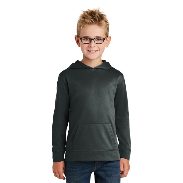 Port & Company Youth Performance Fleece Pullover Hooded S... - Port & Company Youth Performance Fleece Pullover Hooded S... - Image 2 of 30