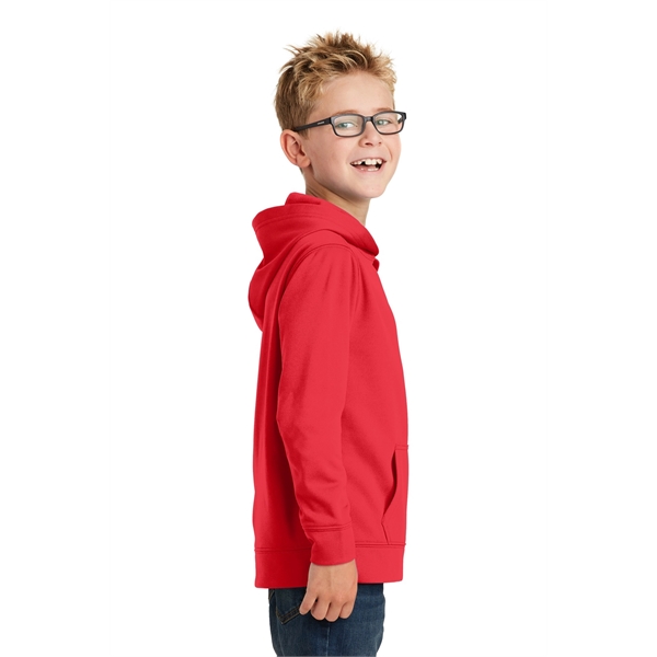 Port & Company Youth Performance Fleece Pullover Hooded S... - Port & Company Youth Performance Fleece Pullover Hooded S... - Image 19 of 30