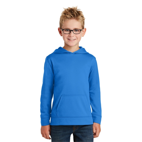 Port & Company Youth Performance Fleece Pullover Hooded S... - Port & Company Youth Performance Fleece Pullover Hooded S... - Image 3 of 30