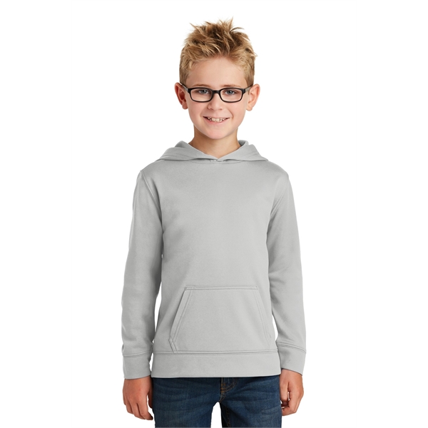 Port & Company Youth Performance Fleece Pullover Hooded S... - Port & Company Youth Performance Fleece Pullover Hooded S... - Image 5 of 30