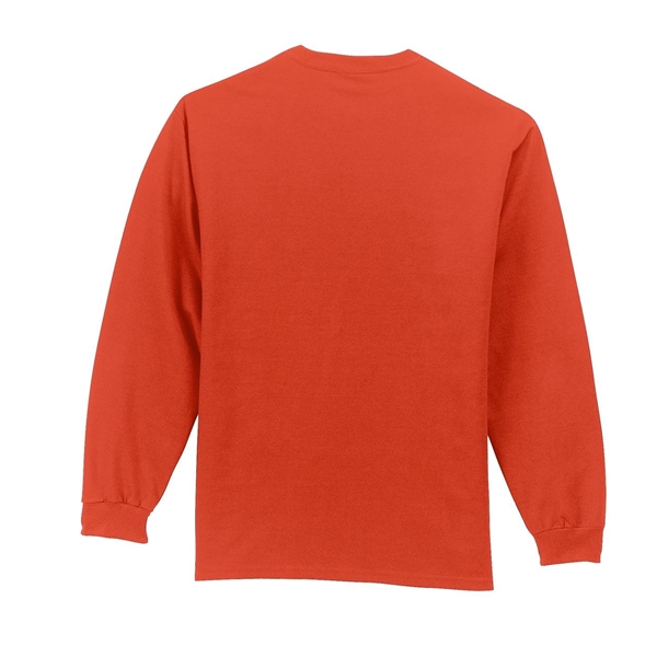 Port & Company - Long Sleeve Essential Pocket Tee. - Port & Company - Long Sleeve Essential Pocket Tee. - Image 5 of 59