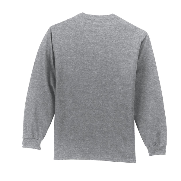 Port & Company - Long Sleeve Essential Pocket Tee. - Port & Company - Long Sleeve Essential Pocket Tee. - Image 14 of 59