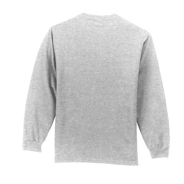 Port & Company - Long Sleeve Essential Pocket Tee. - Port & Company - Long Sleeve Essential Pocket Tee. - Image 17 of 59