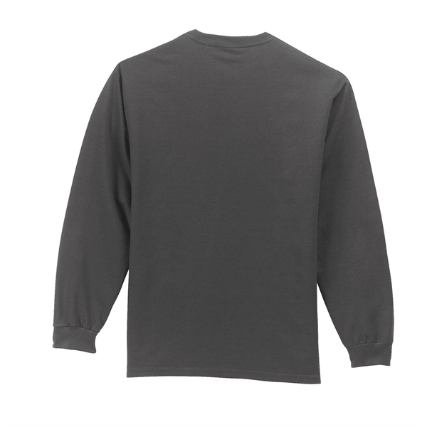 Port & Company - Long Sleeve Essential Pocket Tee. - Port & Company - Long Sleeve Essential Pocket Tee. - Image 20 of 59