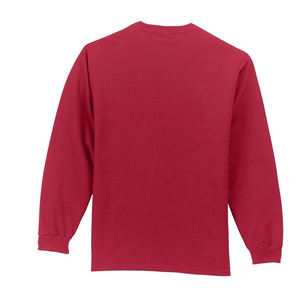 Port & Company - Long Sleeve Essential Pocket Tee. - Port & Company - Long Sleeve Essential Pocket Tee. - Image 26 of 59