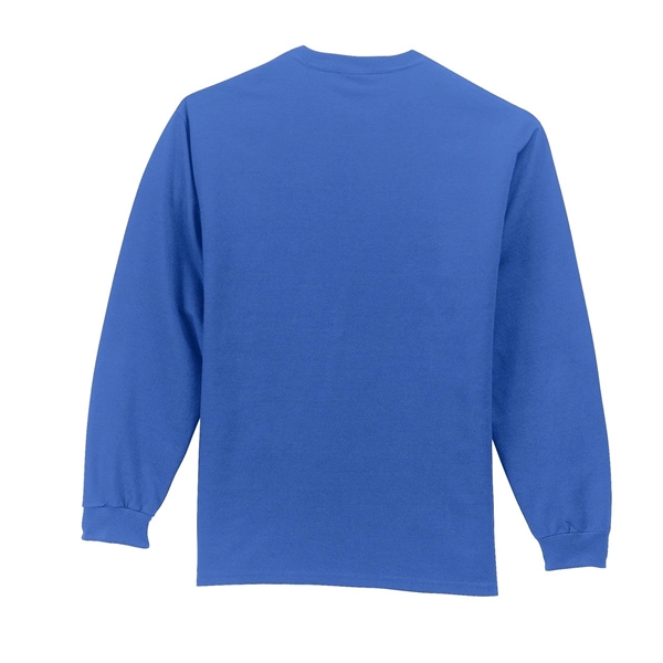 Port & Company - Long Sleeve Essential Pocket Tee. - Port & Company - Long Sleeve Essential Pocket Tee. - Image 29 of 59