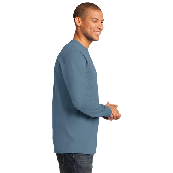 Port & Company - Tall Long Sleeve Essential Tee. - Port & Company - Tall Long Sleeve Essential Tee. - Image 32 of 130