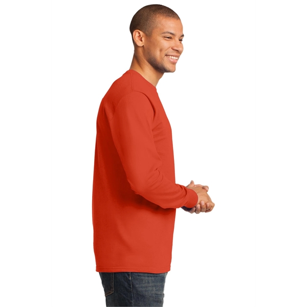 Port & Company - Tall Long Sleeve Essential Tee. - Port & Company - Tall Long Sleeve Essential Tee. - Image 80 of 130