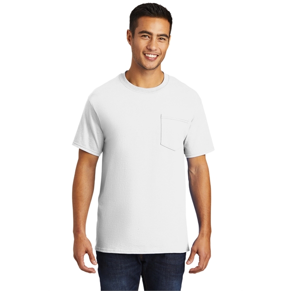 Port & Company - Tall Essential Pocket Tee. - Port & Company - Tall Essential Pocket Tee. - Image 85 of 131