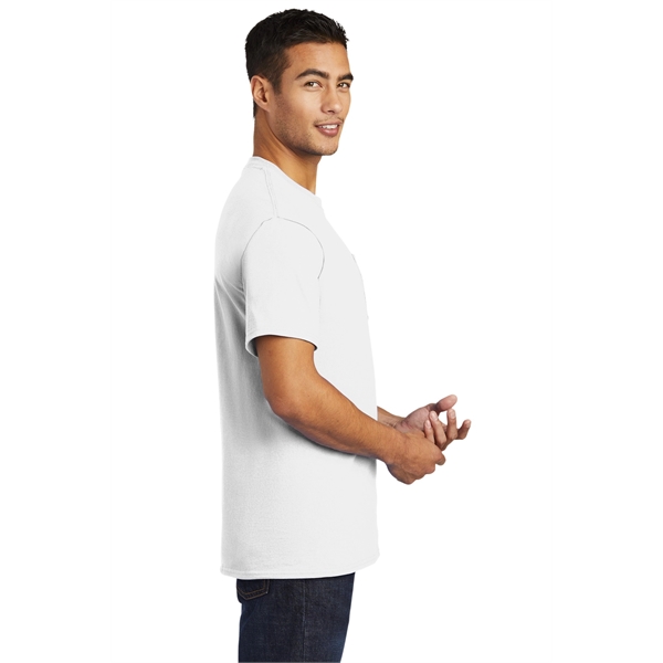 Port & Company - Tall Essential Pocket Tee. - Port & Company - Tall Essential Pocket Tee. - Image 87 of 131