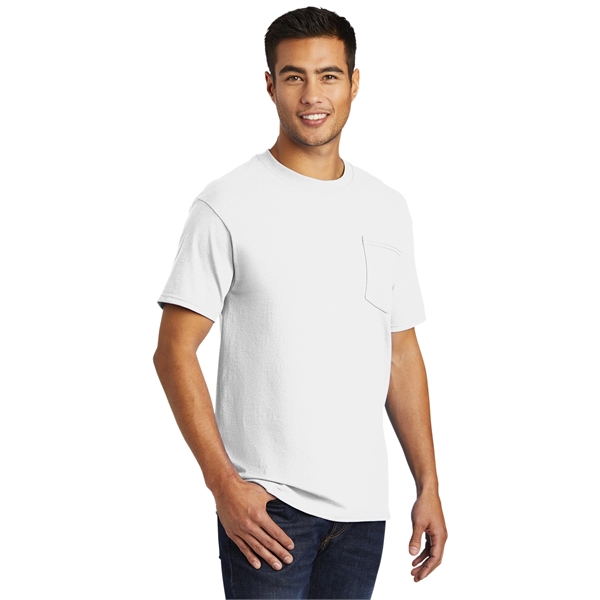 Port & Company - Tall Essential Pocket Tee. - Port & Company - Tall Essential Pocket Tee. - Image 88 of 131