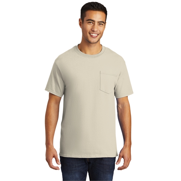 Port & Company - Tall Essential Pocket Tee. - Port & Company - Tall Essential Pocket Tee. - Image 89 of 131