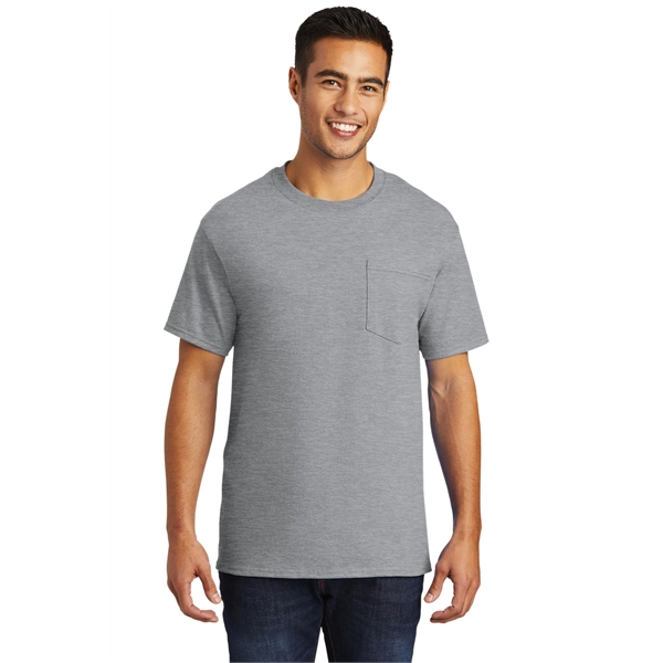 Port & Company - Tall Essential Pocket Tee. - Port & Company - Tall Essential Pocket Tee. - Image 95 of 131