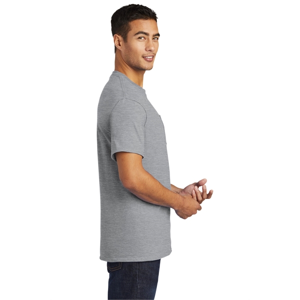 Port & Company - Tall Essential Pocket Tee. - Port & Company - Tall Essential Pocket Tee. - Image 97 of 131
