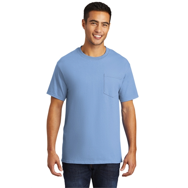 Port & Company - Tall Essential Pocket Tee. - Port & Company - Tall Essential Pocket Tee. - Image 98 of 131