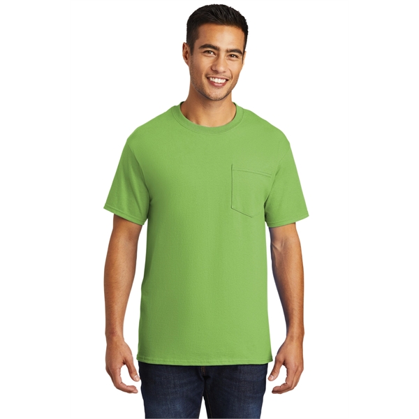 Port & Company - Tall Essential Pocket Tee. - Port & Company - Tall Essential Pocket Tee. - Image 101 of 131