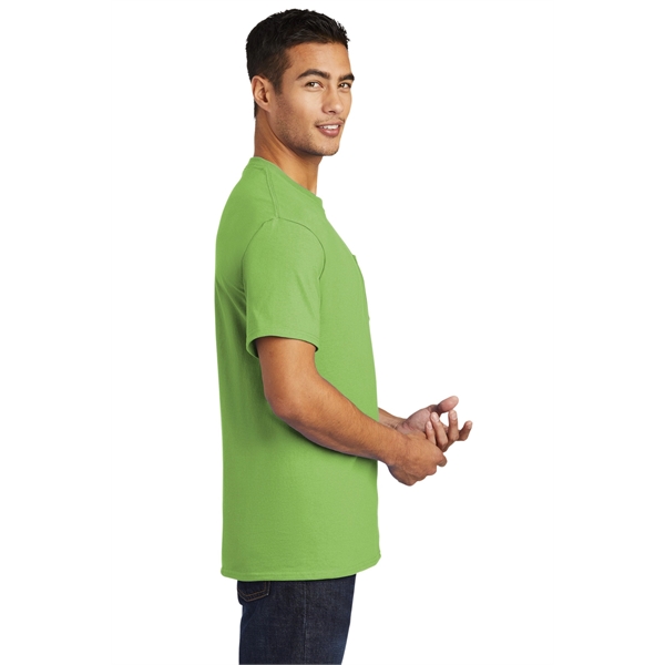 Port & Company - Tall Essential Pocket Tee. - Port & Company - Tall Essential Pocket Tee. - Image 103 of 131