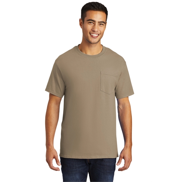 Port & Company - Tall Essential Pocket Tee. - Port & Company - Tall Essential Pocket Tee. - Image 104 of 131