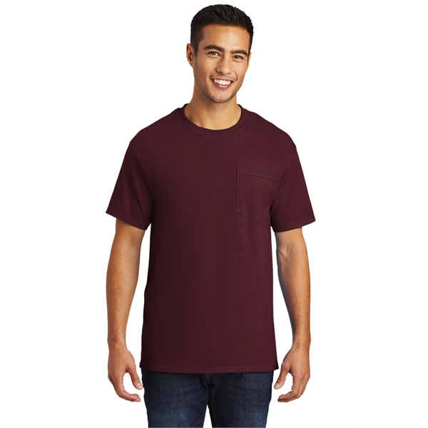 Port & Company - Tall Essential Pocket Tee. - Port & Company - Tall Essential Pocket Tee. - Image 107 of 131