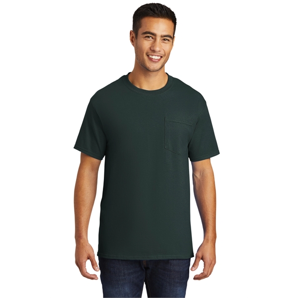 Port & Company - Tall Essential Pocket Tee. - Port & Company - Tall Essential Pocket Tee. - Image 112 of 131