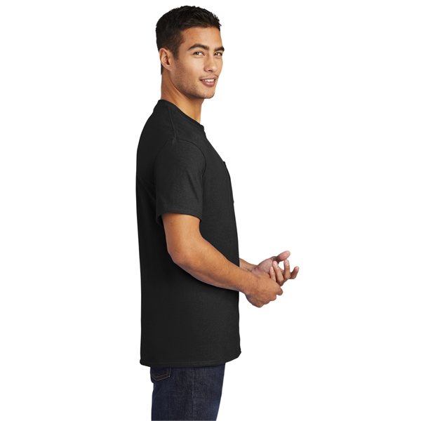 Port & Company - Tall Essential Pocket Tee. - Port & Company - Tall Essential Pocket Tee. - Image 117 of 131