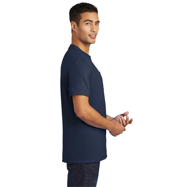 Port & Company - Tall Essential Pocket Tee. - Port & Company - Tall Essential Pocket Tee. - Image 119 of 131