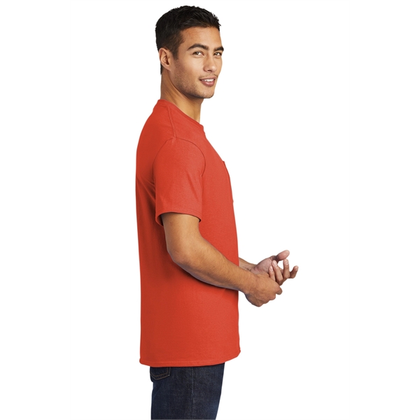 Port & Company - Tall Essential Pocket Tee. - Port & Company - Tall Essential Pocket Tee. - Image 122 of 131