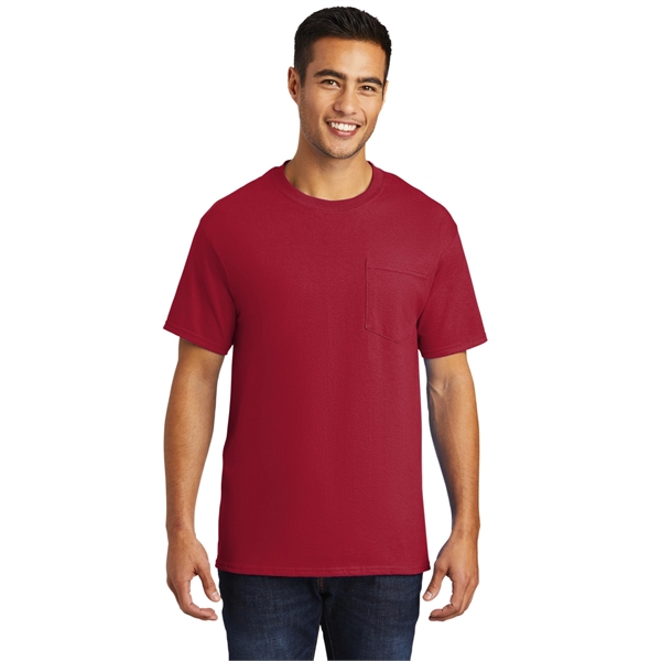 Port & Company - Tall Essential Pocket Tee. - Port & Company - Tall Essential Pocket Tee. - Image 123 of 131
