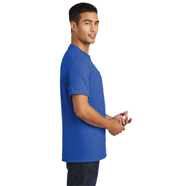 Port & Company - Tall Essential Pocket Tee. - Port & Company - Tall Essential Pocket Tee. - Image 128 of 131