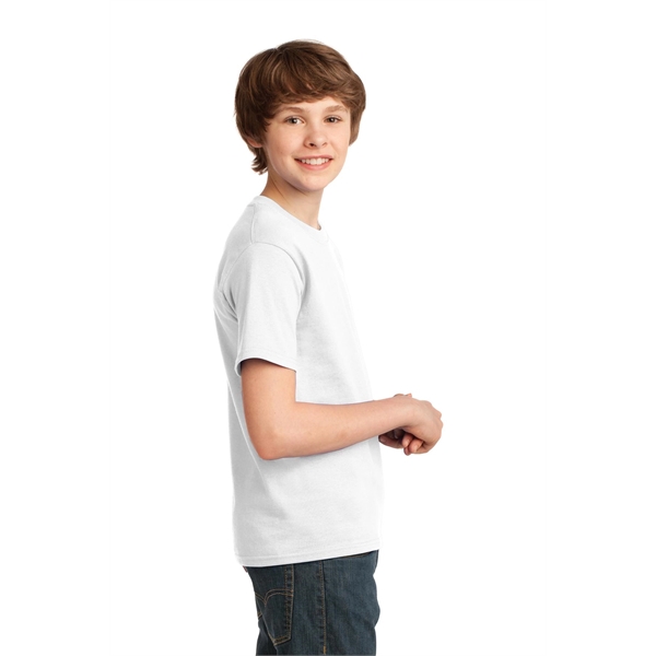 Port & Company Youth Essential Tee. - Port & Company Youth Essential Tee. - Image 3 of 130
