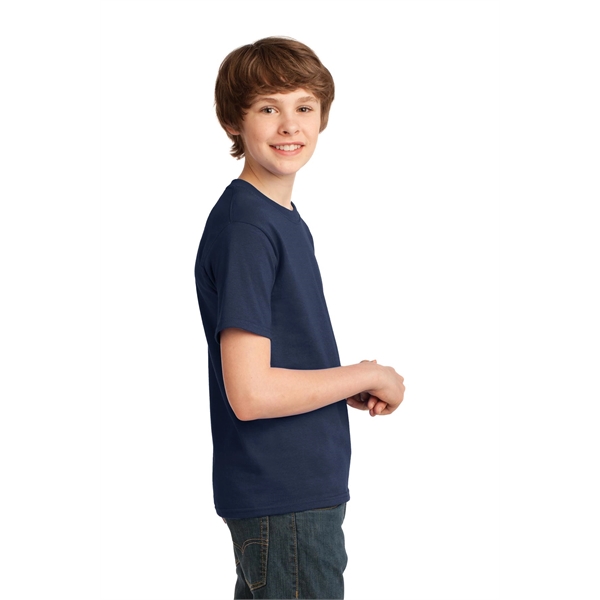 Port & Company Youth Essential Tee. - Port & Company Youth Essential Tee. - Image 16 of 130