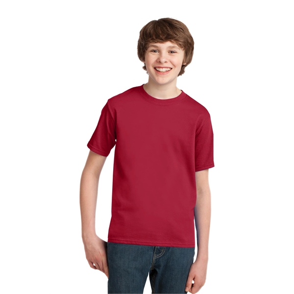 Port & Company Youth Essential Tee. - Port & Company Youth Essential Tee. - Image 96 of 130