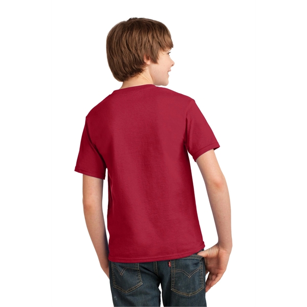 Port & Company Youth Essential Tee. - Port & Company Youth Essential Tee. - Image 19 of 130