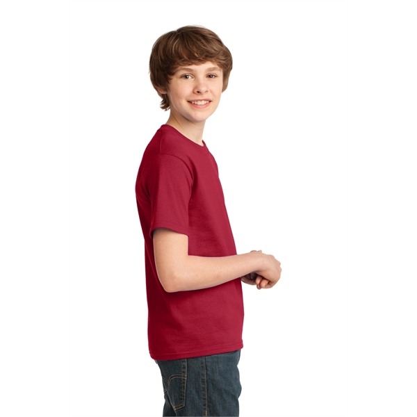 Port & Company Youth Essential Tee. - Port & Company Youth Essential Tee. - Image 20 of 130