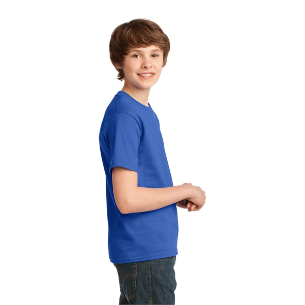 Port & Company Youth Essential Tee. - Port & Company Youth Essential Tee. - Image 24 of 130