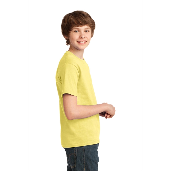 Port & Company Youth Essential Tee. - Port & Company Youth Essential Tee. - Image 32 of 130
