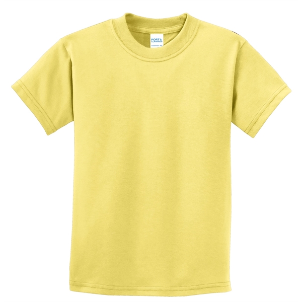 Port & Company Youth Essential Tee. - Port & Company Youth Essential Tee. - Image 33 of 130