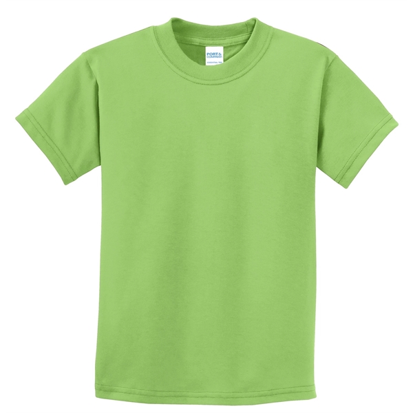 Port & Company Youth Essential Tee. - Port & Company Youth Essential Tee. - Image 35 of 130