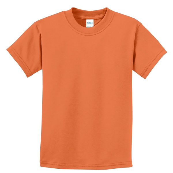 Port & Company Youth Essential Tee. - Port & Company Youth Essential Tee. - Image 43 of 130