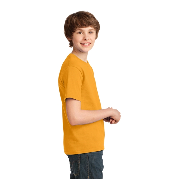 Port & Company Youth Essential Tee. - Port & Company Youth Essential Tee. - Image 46 of 130