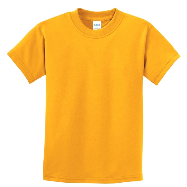 Port & Company Youth Essential Tee. - Port & Company Youth Essential Tee. - Image 47 of 130
