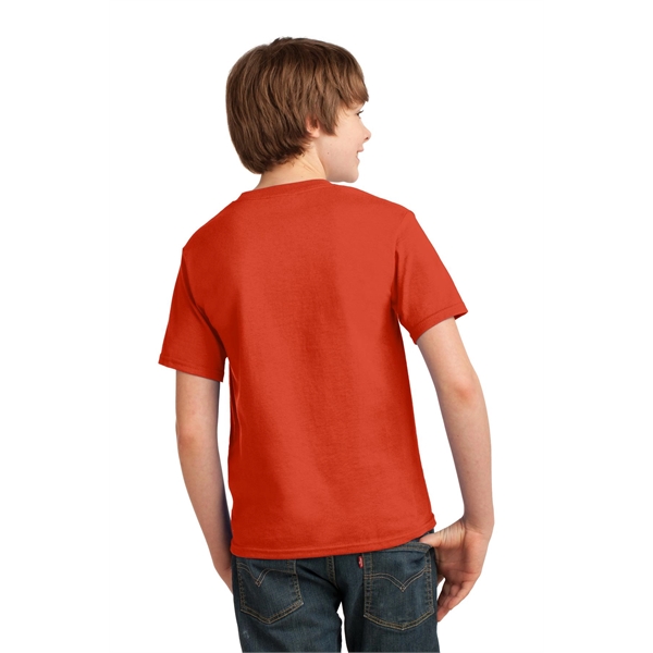Port & Company Youth Essential Tee. - Port & Company Youth Essential Tee. - Image 49 of 130