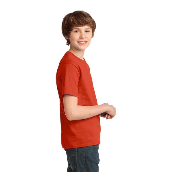 Port & Company Youth Essential Tee. - Port & Company Youth Essential Tee. - Image 50 of 130