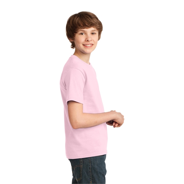 Port & Company Youth Essential Tee. - Port & Company Youth Essential Tee. - Image 58 of 130